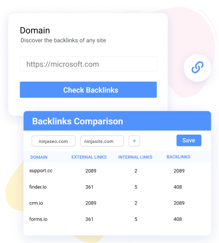 backlinks comparison