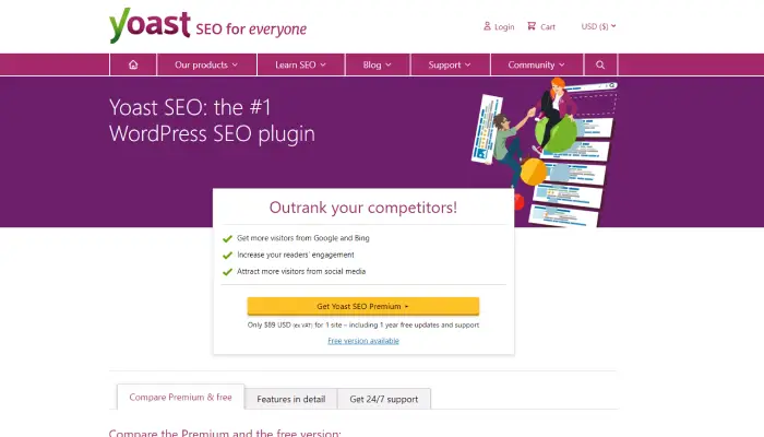 Yoast SEO plugin