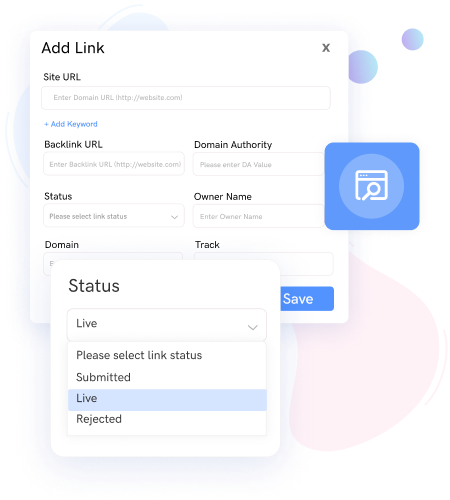 check the status of a link