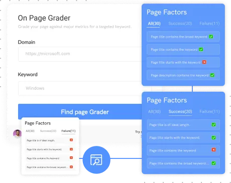 page grade factors