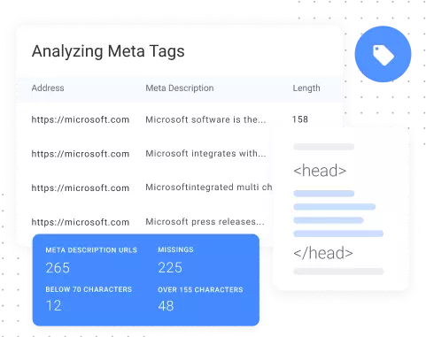analyzing meta tags