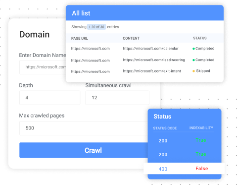 test and status code